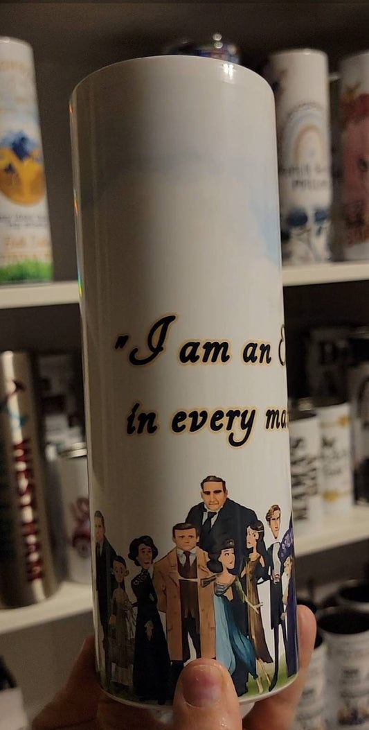 Characters Downton Abbey 20 oz Tumbler, custom,fast weekly shipping, superfans only!