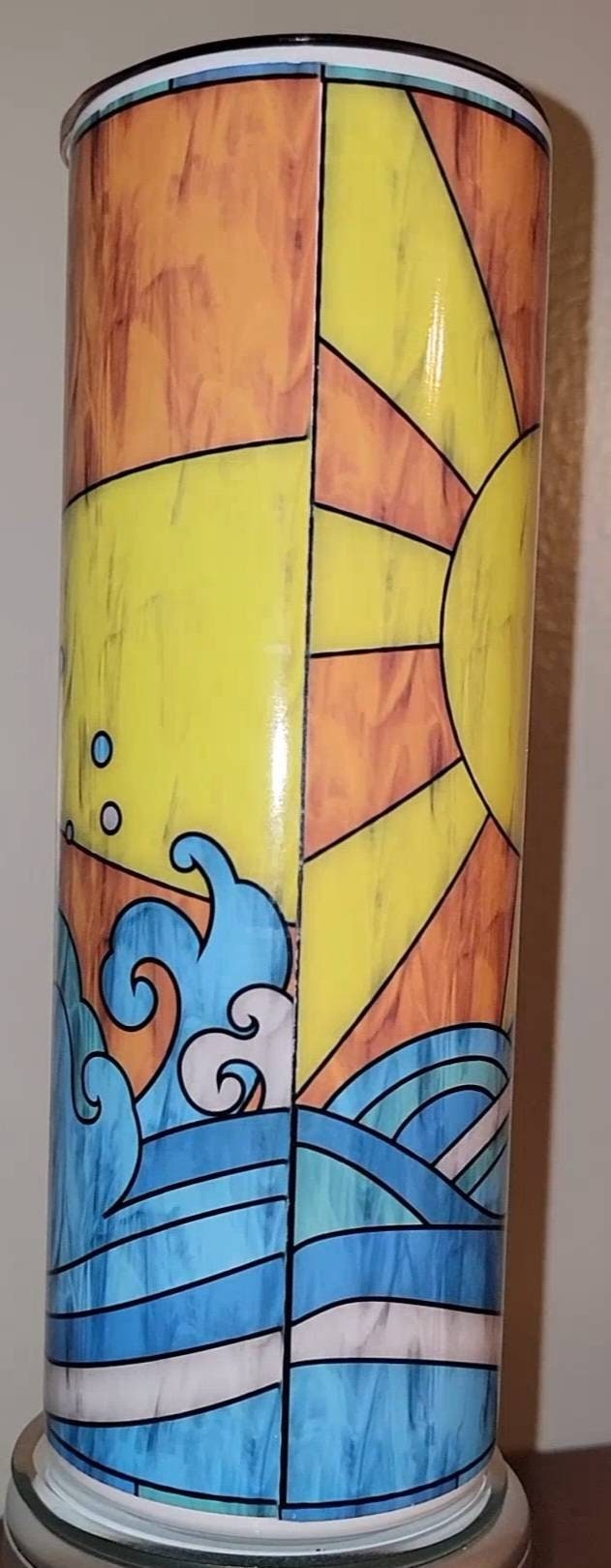 Stained Glass Wave 20oz Tumbler