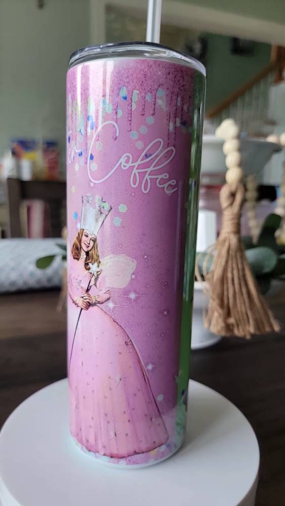 Good witch bad witch coffee 20 oz Tumbler, custom created, fast weekly shipping!