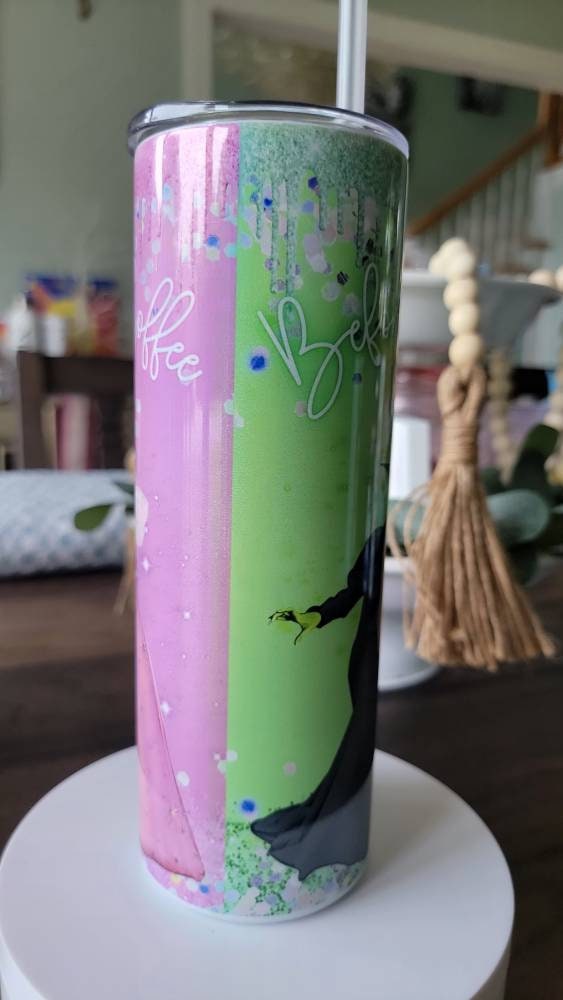 Good witch bad witch coffee 20 oz Tumbler, custom created, fast weekly shipping!