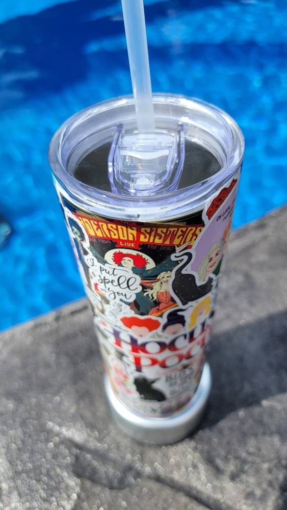 Brand New Design, 3 witches Party 20 oz Tumbler, custom created, fast weekly shipping!