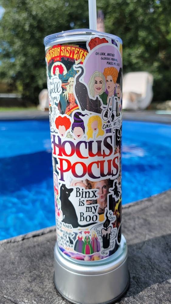 Brand New Design, 3 witches Party 20 oz Tumbler, custom created, fast weekly shipping!