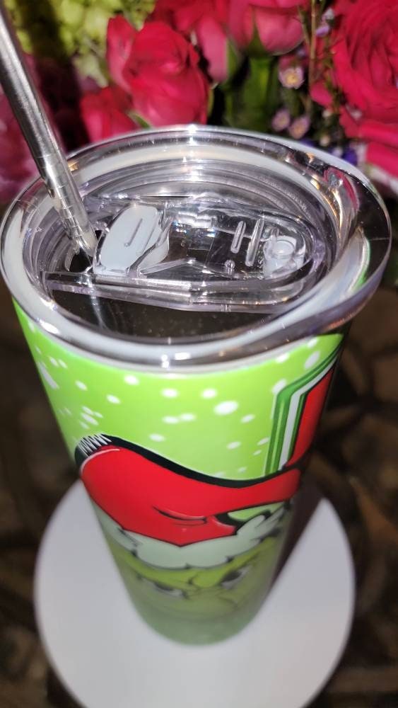 Green Guy HO HO HO Tumbler20 oz Tumbler!