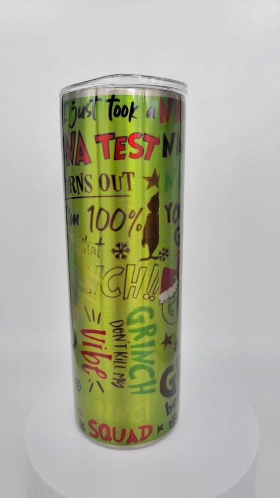 Green Guy sayings, Stainless Steel Tumbler20 oz Tumbler!