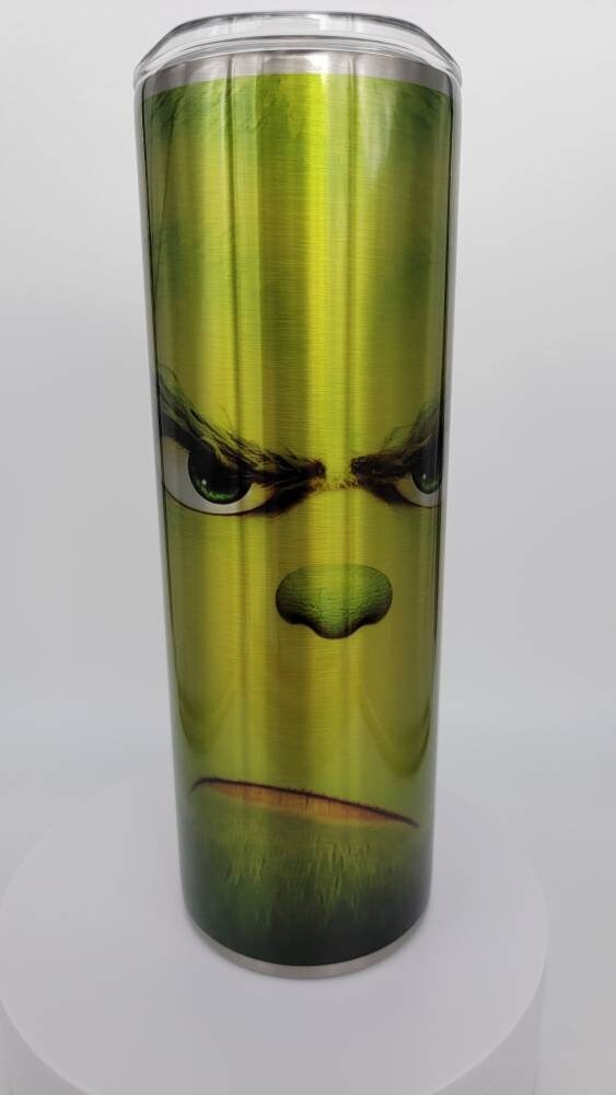 Green Guy face, Stainless Steel Tumbler20 oz Tumbler!