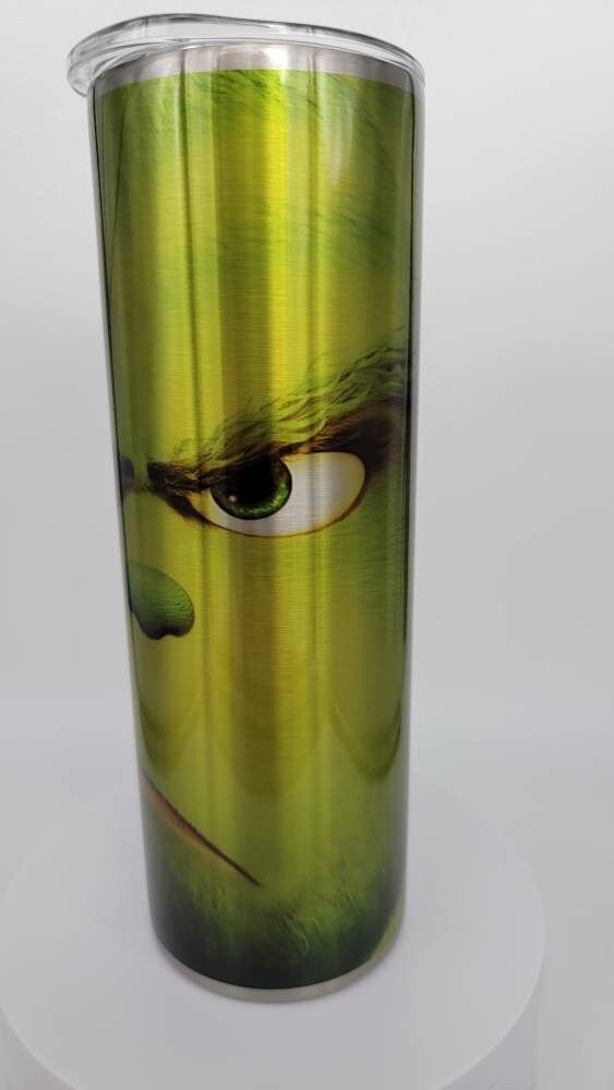 Green Guy face, Stainless Steel Tumbler20 oz Tumbler!