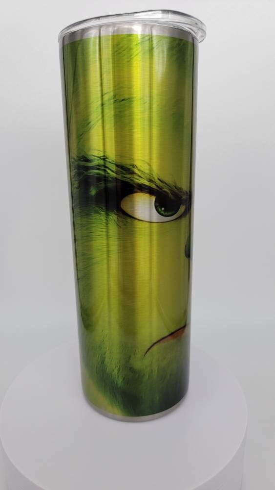 Green Guy face, Stainless Steel Tumbler20 oz Tumbler!