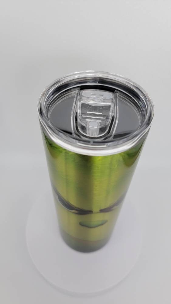 Green Guy face, Stainless Steel Tumbler20 oz Tumbler!