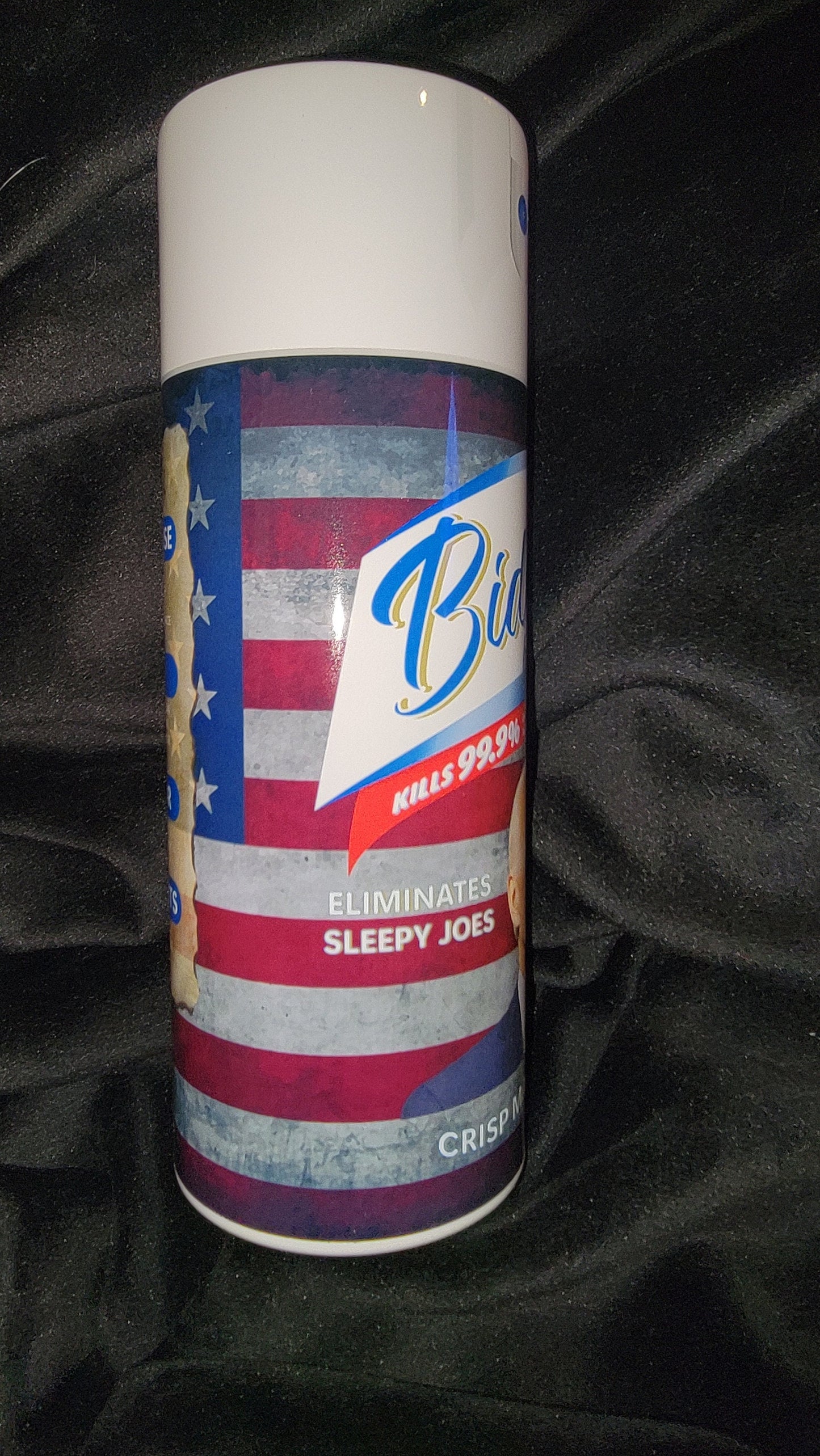 Biden Be Gone spray, 20 oz Tumbler, custom created, fast weekly shipping!