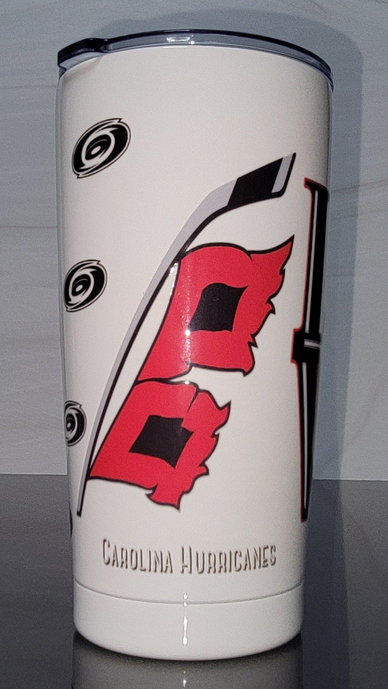 Go Canes 20oz TRAVEL tumbler!