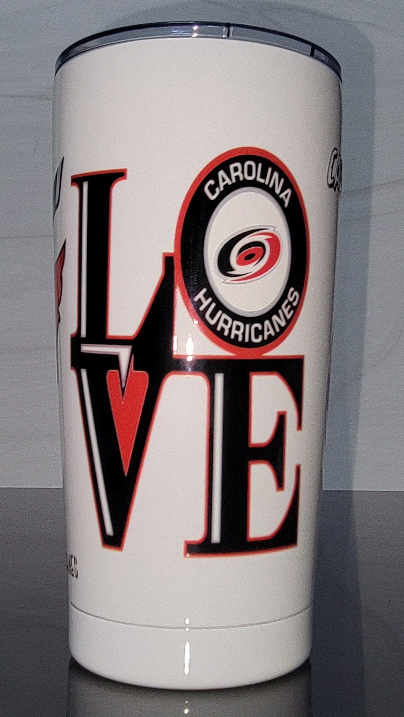 Go Canes 20oz TRAVEL tumbler!