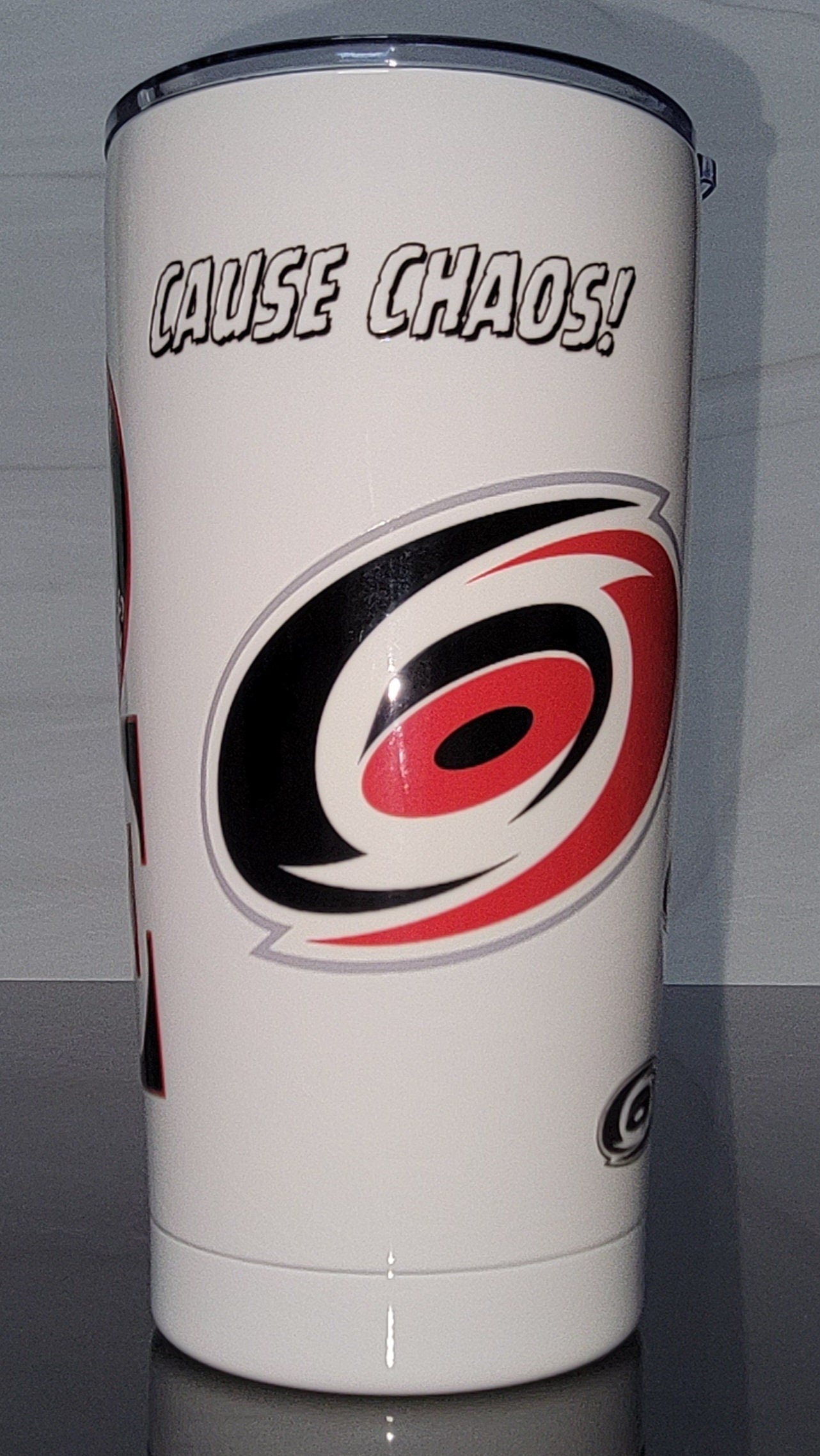 Go Canes 20oz TRAVEL tumbler!