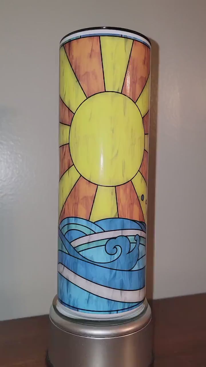 Stained Glass Wave 20oz Tumbler